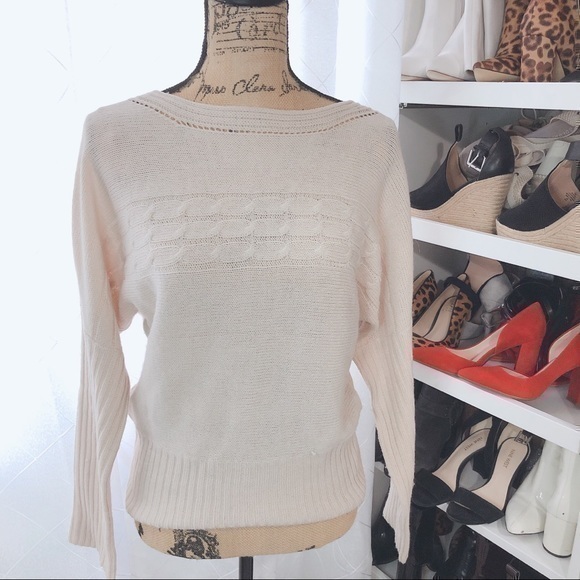 ⚡️Flash ⚡️Cream neutral sweater oversize - Picture 1 of 4